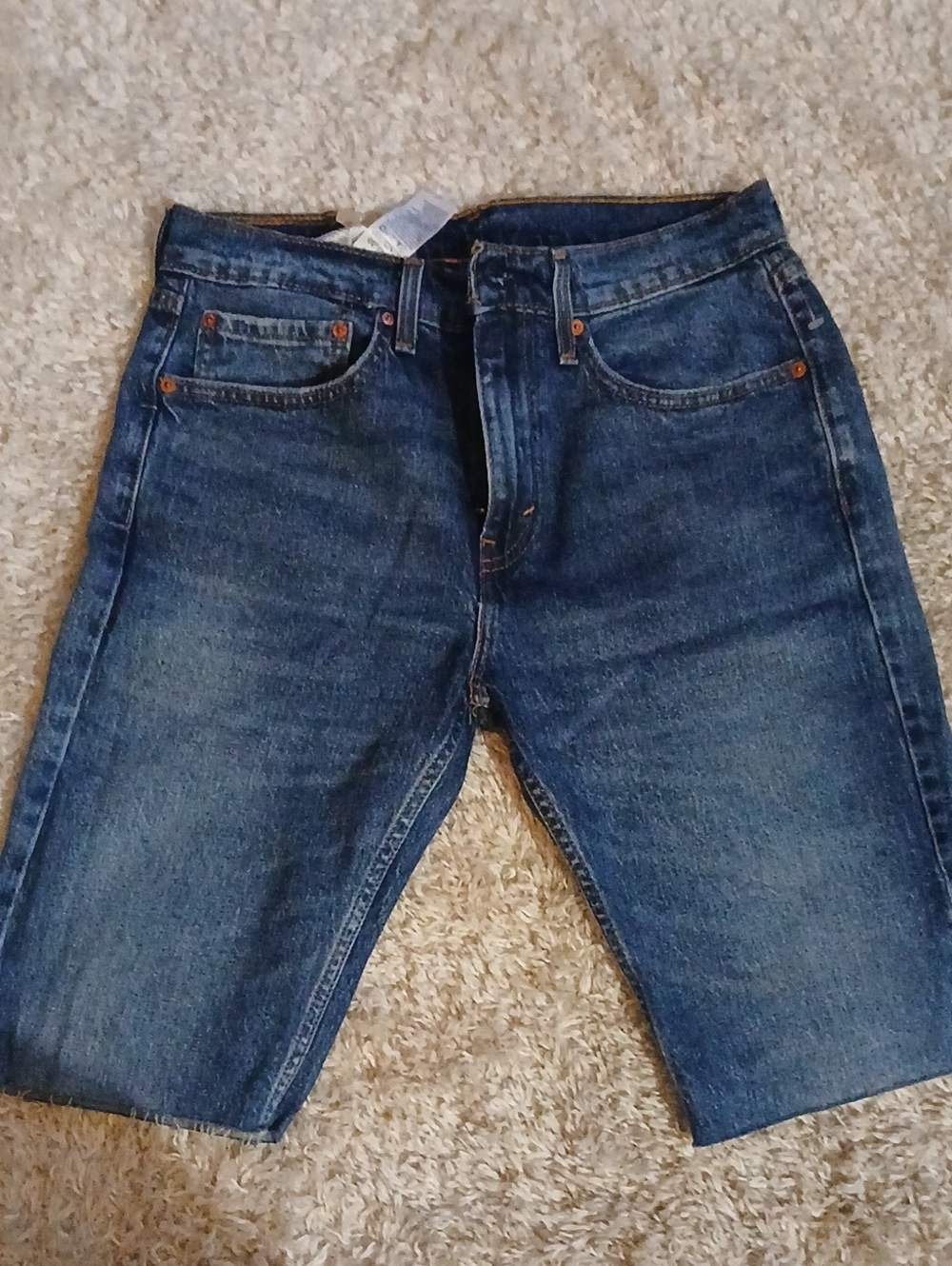 NWT LEVIS 515 CUT OFF DENIM SHORTS